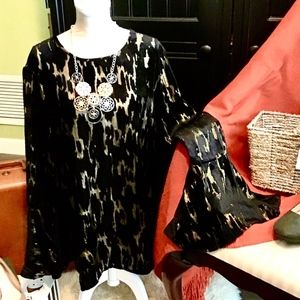 Gorgeous CK Velvet Tunic